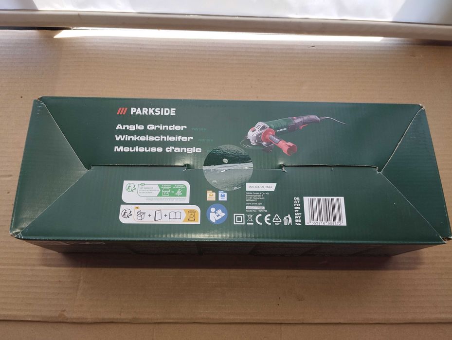 Rebarbadora Parkside PWS 125 I9  *** NOVA ***