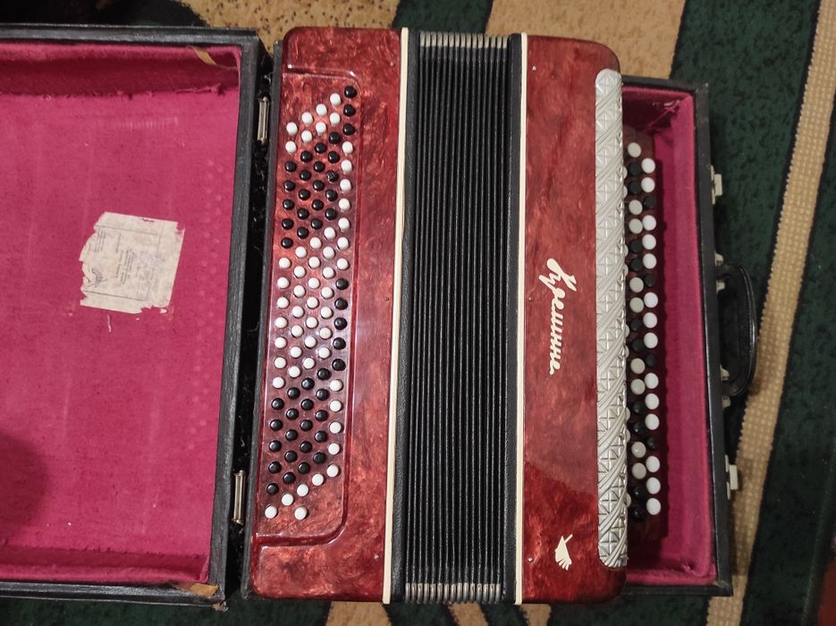 Баян Кремінне робочий з чохлом