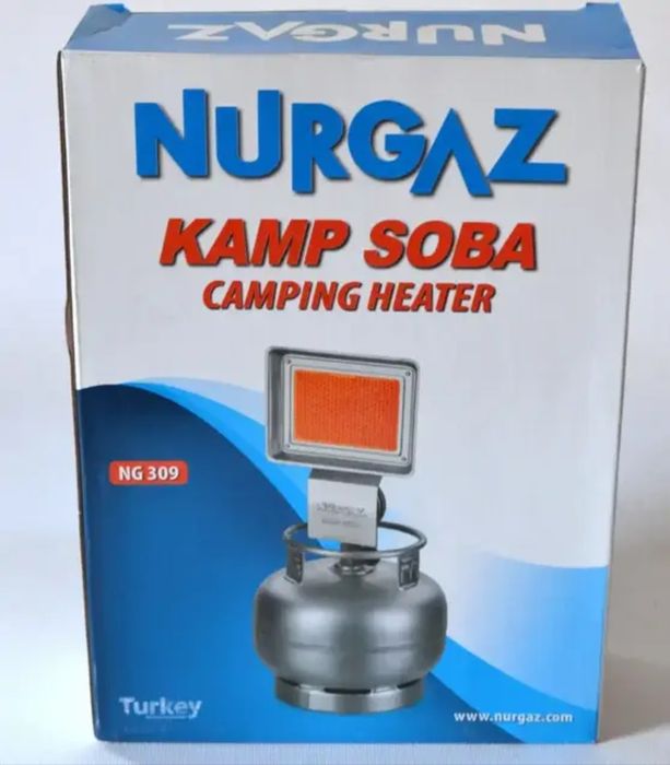 Газовий пальник інфрачервоного випромінювання Nurgaz 309 с редуктором