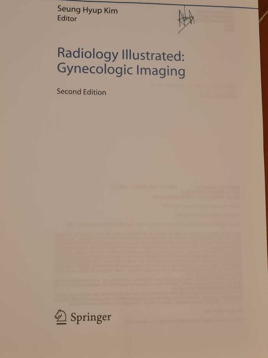 Livro - Radiology Illustrated (Gynecologic Imaging) 2nd Ed. Springer.