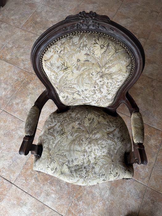 cadeirões poltronas Vintage ou bergeres do Estilo Luís XV