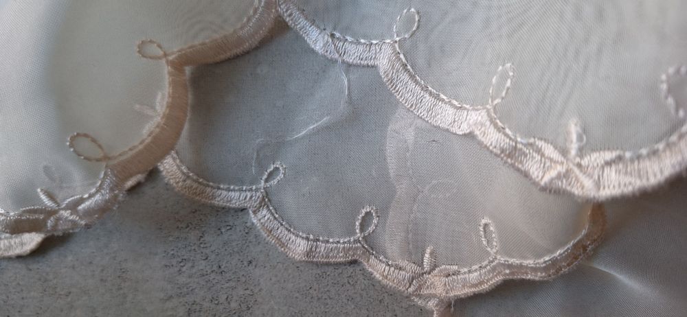 firana woal ecru 220x235 cm