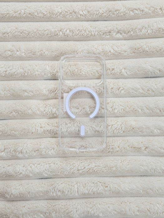 iPhone 17 Pro Apple • Etui MagSafe • Przeźroczyste • Twarde