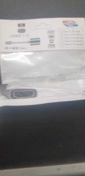 Type C to Hdmi-Compatible USB C to HDMI Converter HD 4K USB 3.1 HDTV