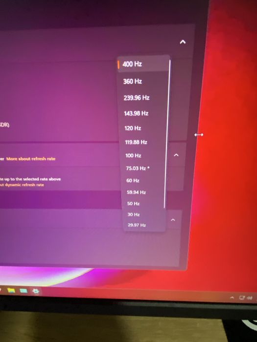 Monitor BenQ ZOWIE XL2566X+ 400hz
