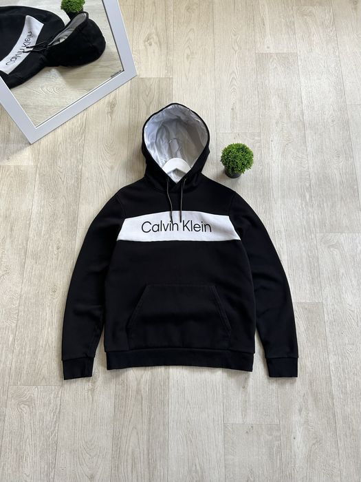 Calvin Klein Center Logo Hoodie Худі оригінал худи оригинал