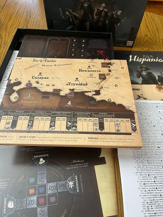 Pax Hispanica wersja Deluxe PL + pakiet ulepszeń i koszulki