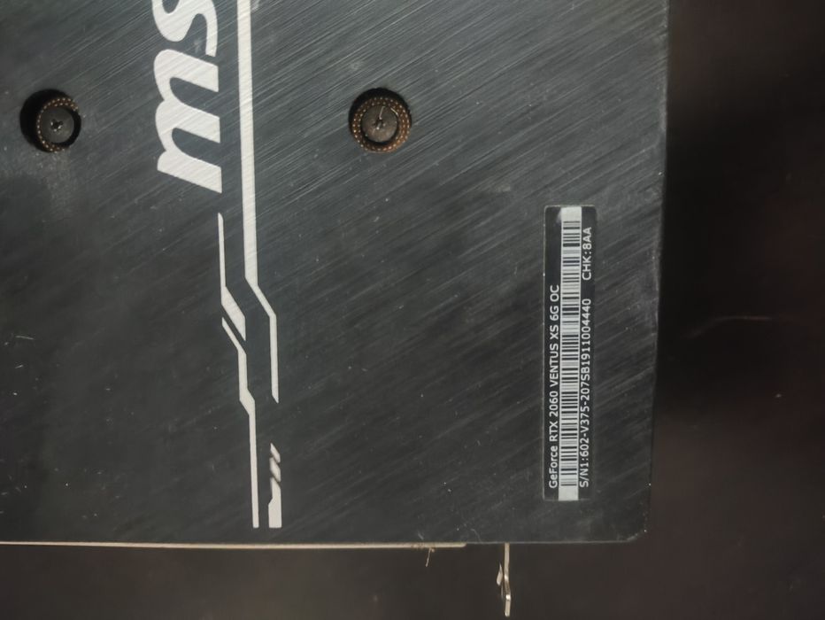 Msi GeForce 2060 ventus 6gb como nova