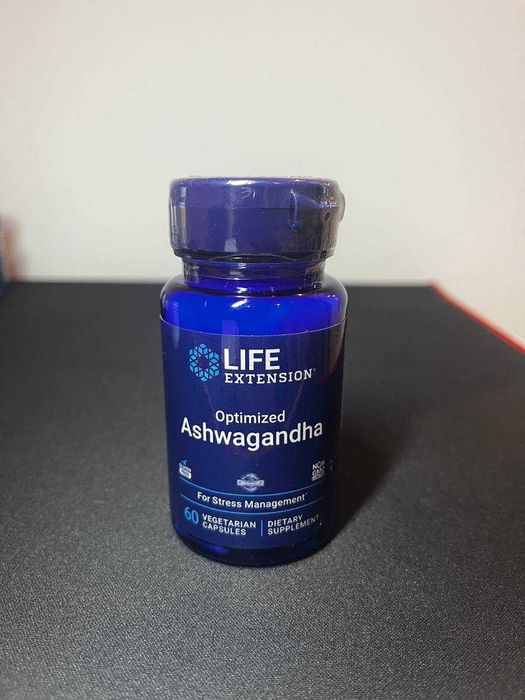 Life Extension Optimized Ashwagandha (60 Kapsułka roślinna)(LEX-88806)