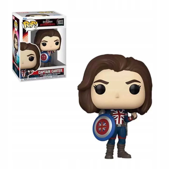 Figurka FUNKO POP! Marvel Strange CAPTAIN CARTER Nowa Poznań