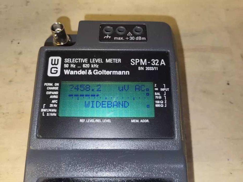 Medidor fibra optica WANDEL & GOLTERMANN SPM-33A