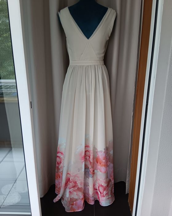 Vestido floral para festa ou cerimónia