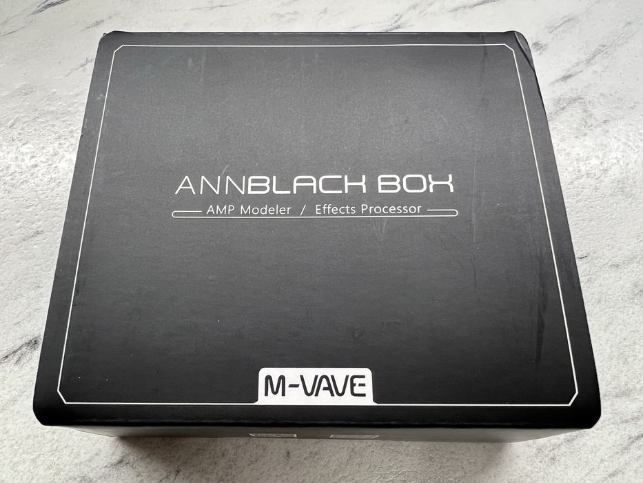 Гітарний процесор ефектів Ann Black Box  Гітара бас педаль електро
