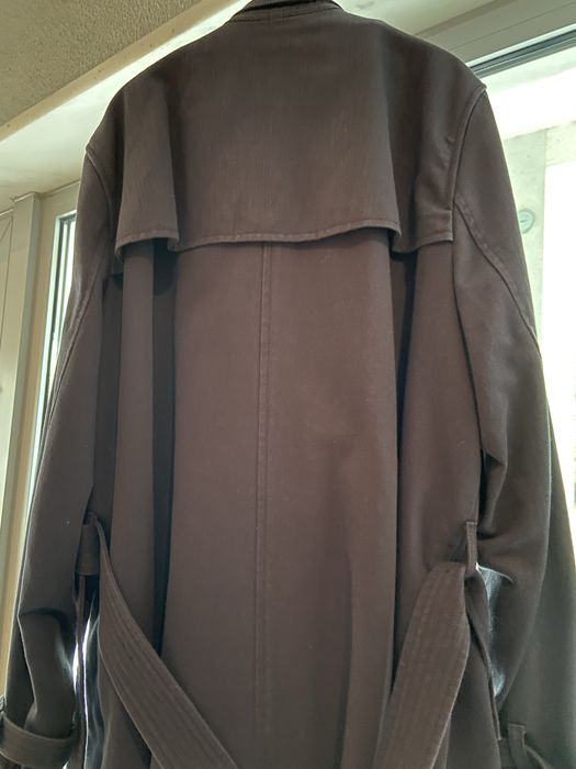 Gabardina azul/cinza