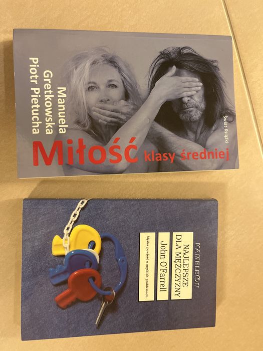 2 książki. Najlepsze dla mężczyzny. Miłość klasy średniej.
