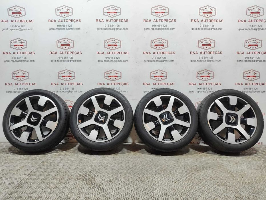 Conjunto Jantes R17 Citroen C4 Cactus de 2014 a 2018 Original