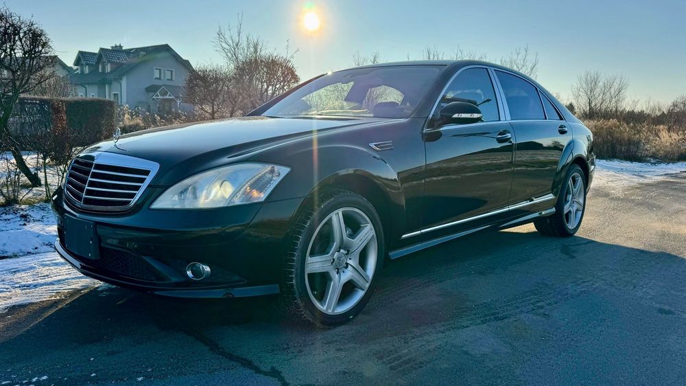 Mercedes-Benz Klasa S Mercedes-Benz S500 AMG - JAPONIA - Bezwypadkowy