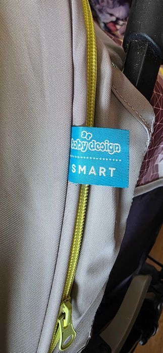 Wózek Spacerowy Baby Design Smart 07 Gray