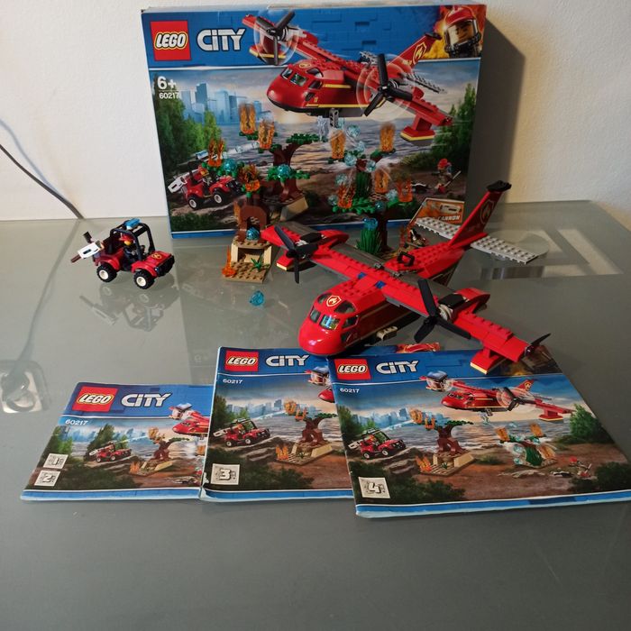 LEGO 60217 straż pożarna ( samolot strażacki )