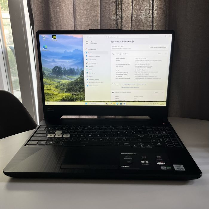 ASUS TUF Gaming F15 FX506LH – GTX 1650 / 144 Hz / SSD 512 GB