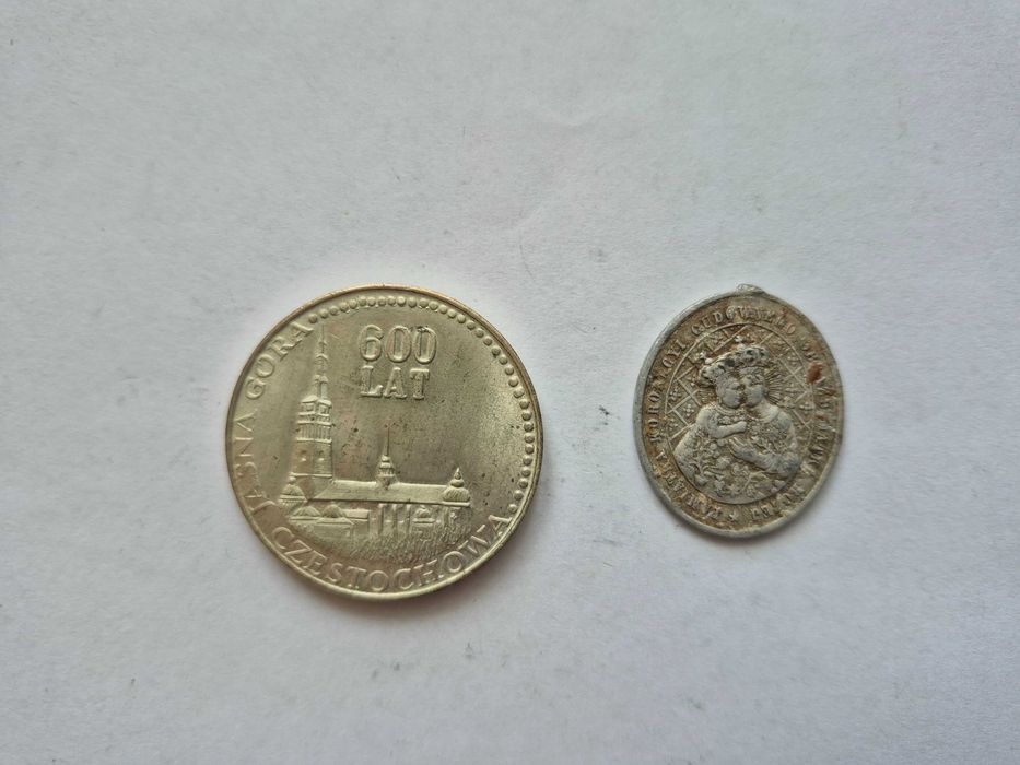 Medale Częstochowa, kalwaria Zebrzydowska, św. Jan Paweł II, za 10 zł