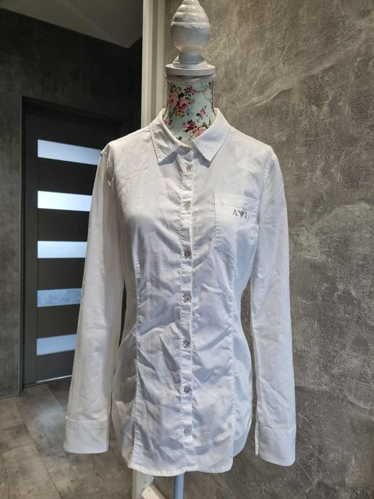Biała koszula Armani Jeans rozmiar 40 L