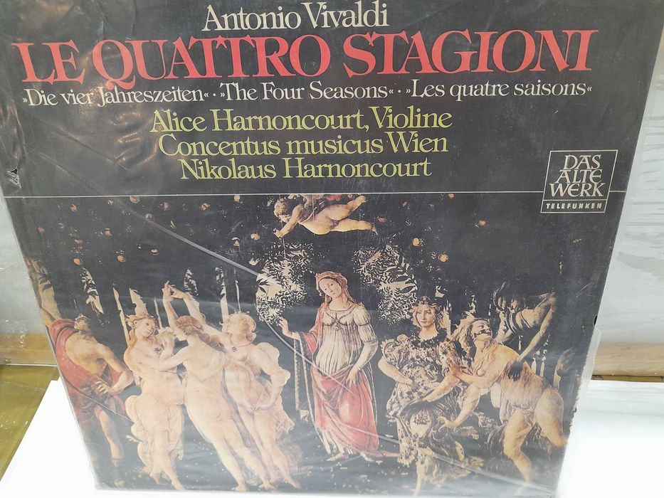 Disco em VINIL LP de Vivaldi "As Quatro Estações" musica clássica da Valentim de Carvalho de 1977 em bom estado