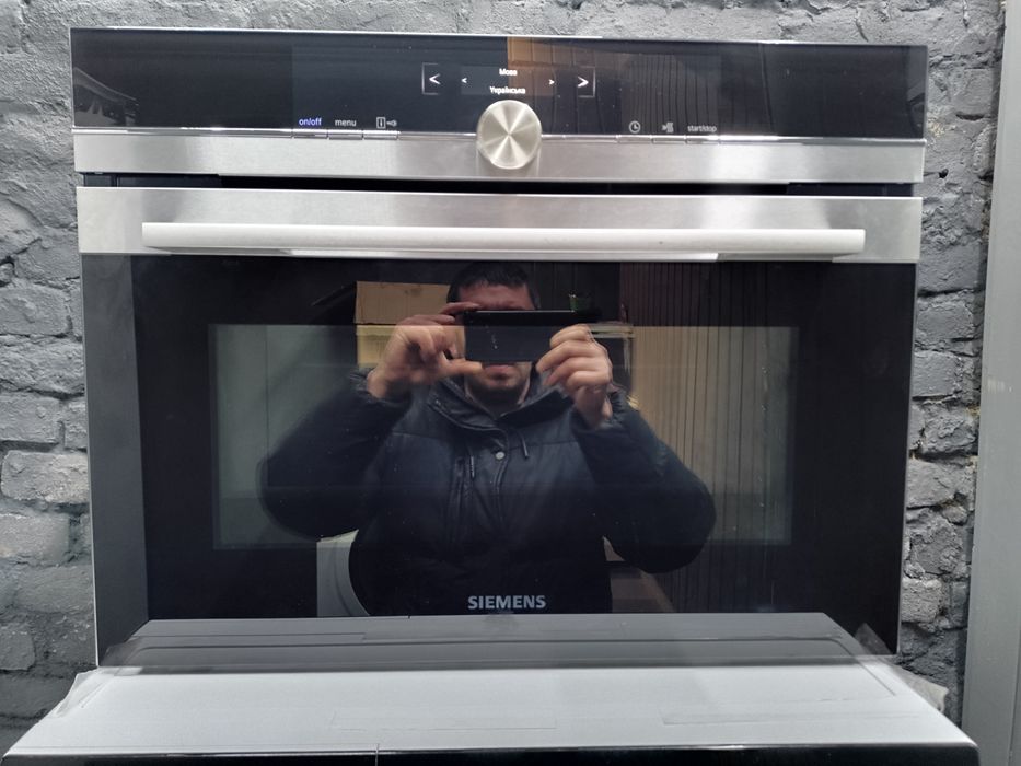 Духовка  мікроволновка Siemens CM633GBS1