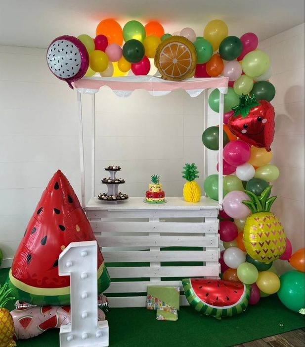 Balcão para festa de aniversário