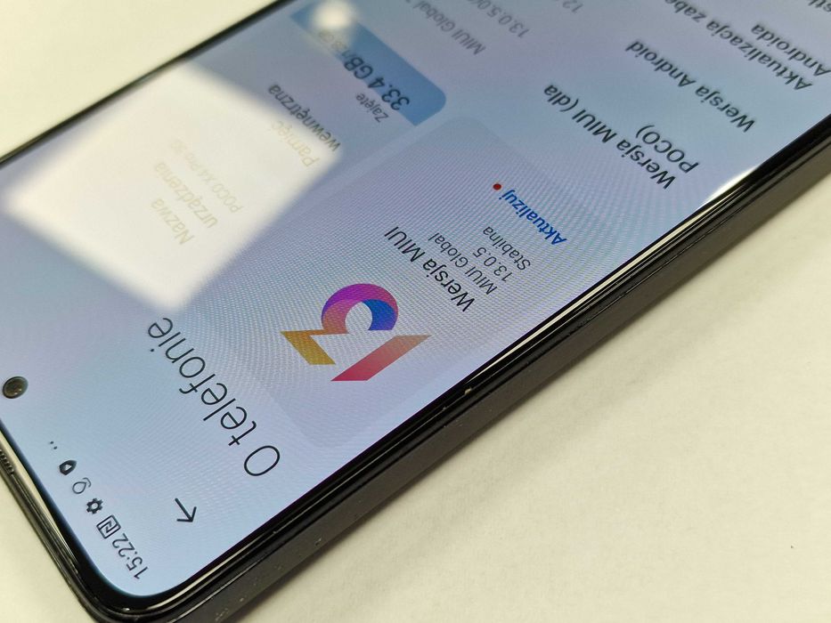 POCO X4 PRO 5G Dual SIM/ 6GB/ 128GB/ Laser Black/ Grade A- + ładowarka