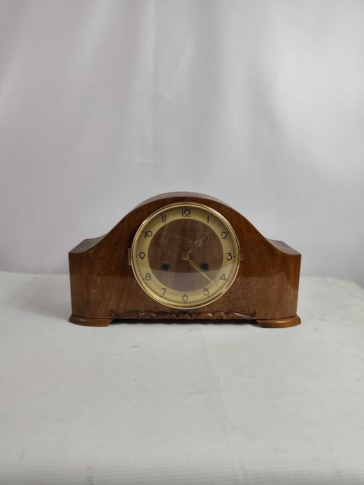 Zegar Kominkowy Drewniana Skrzynia