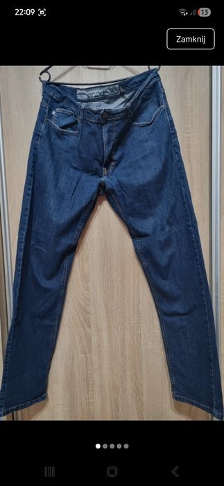 Spodnie jeansy ssg 2xl smoke story group