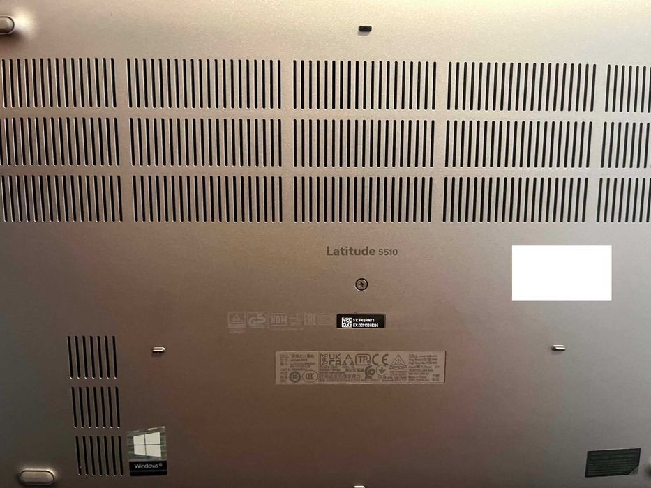 Laptop Dell Latitude 5510