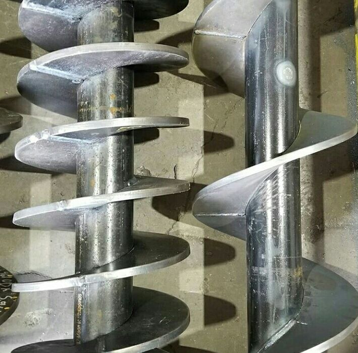 Шнеки под заказ,витки шнека,сегменты шнека