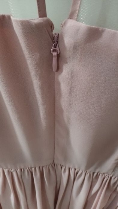 Vestido cerimonia cor de rosa