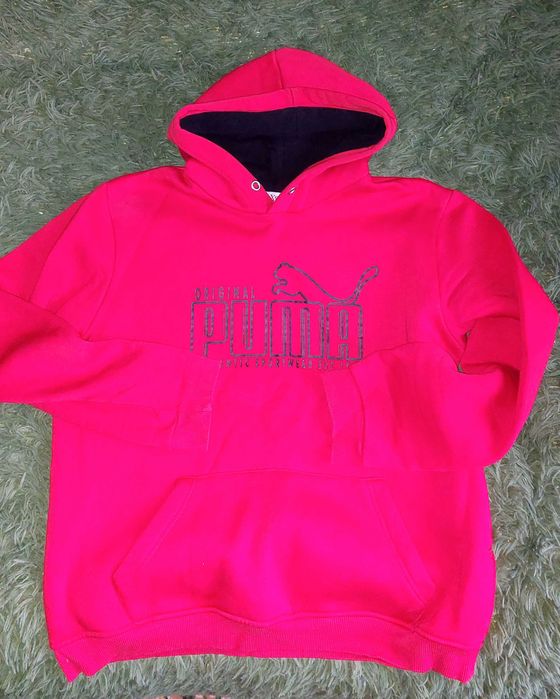Красный худи Puma