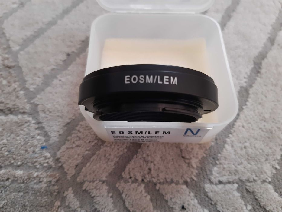 Adapter Novoflex Canon EOSM/LEM