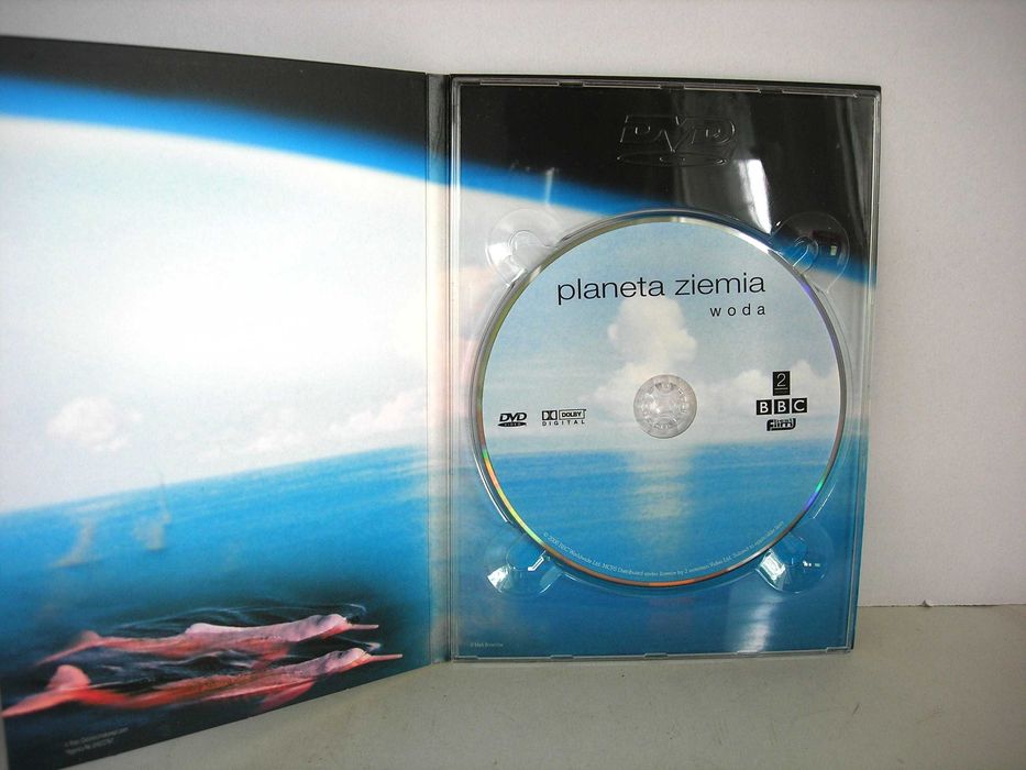 Film dvd "Planeta Ziemia - Woda" seria BBC Earth David Attenborough