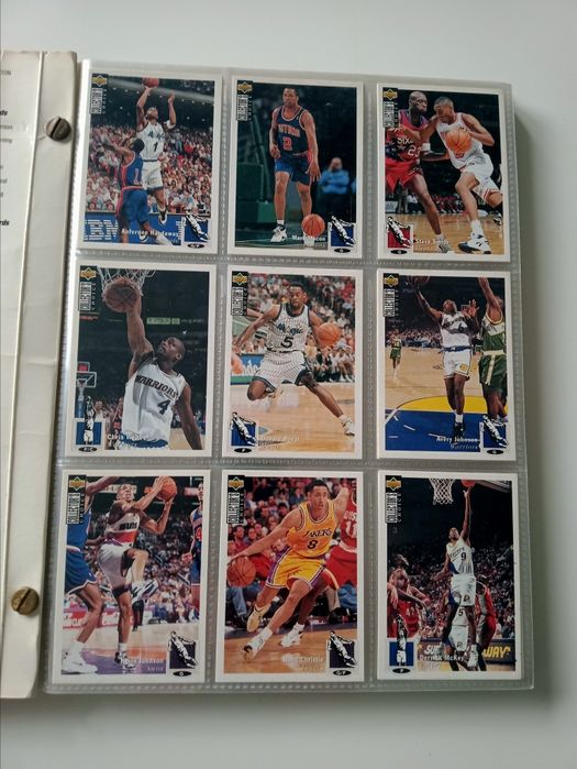 Kompletny Album kolekcjonerski NBA Upper Deck  94/95