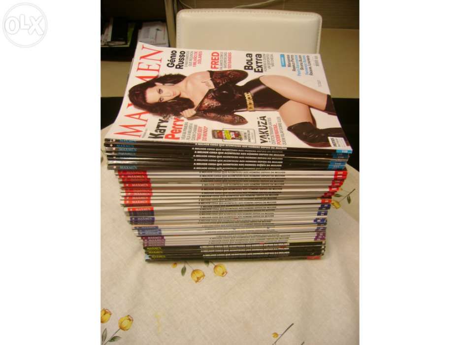 Vendo 41 revistas da Maxmen