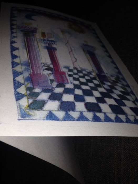 Serigrafia António Inverno (postal)