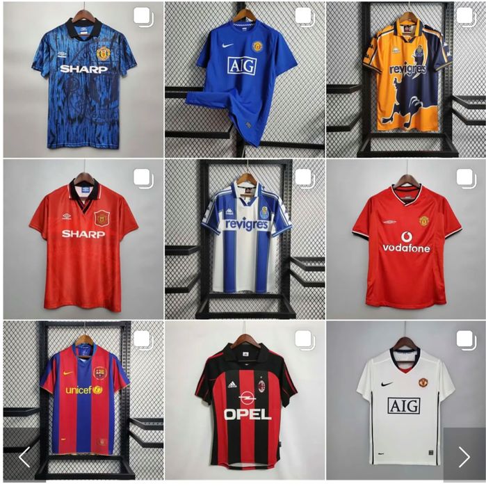 Vendo camisolas de clubes