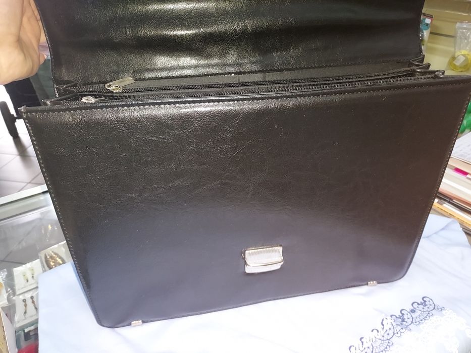 Teczka męska skóra ekologiczna