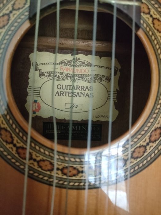 Guitarra clássica Raimundo 118