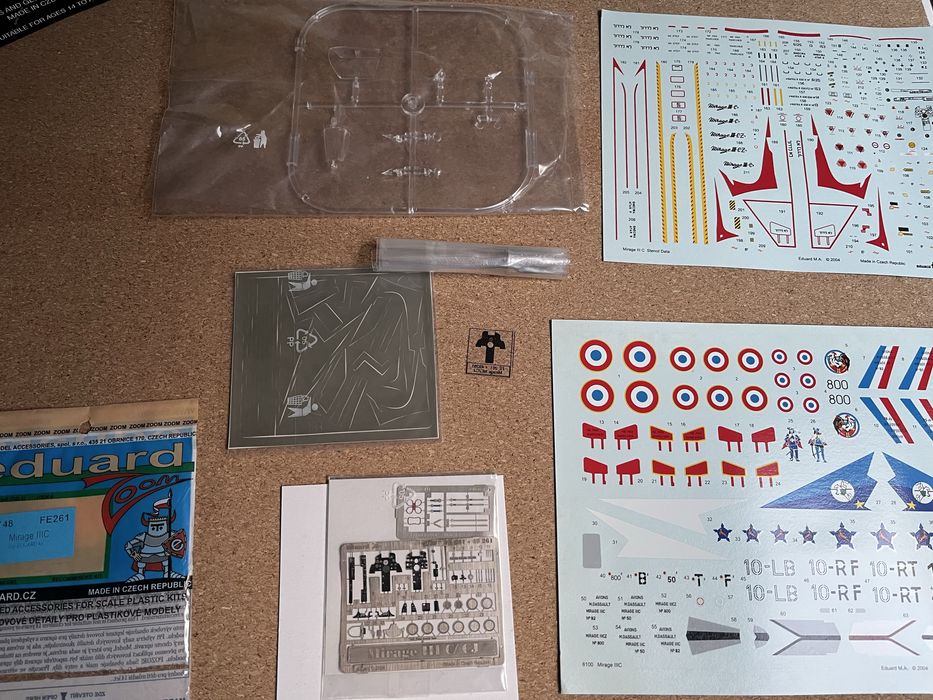 Eduard Dassault Mirage IIIC 1:48