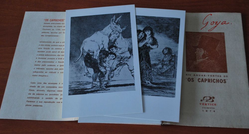 Goya - 14 Gravuras Executas pelo Pintor Goya entre 1793 e 1798