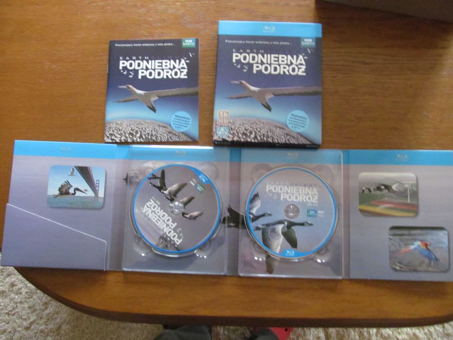 Podniebna podróż - 2x płyta Blu-ray z książeczką