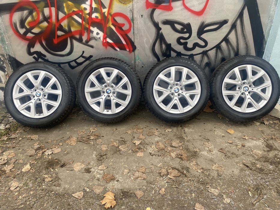 Felgi R17 BMW styling 450 opony Pirelli F15 5/112