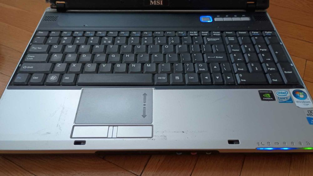 Laptop MSI EX600 Wi-Fi BT RAM Intel Zasilacz sprawny
