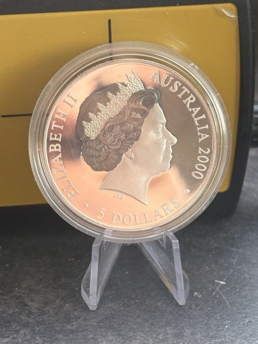 Срібна монета 999,9 проби, 1 oz, Proof